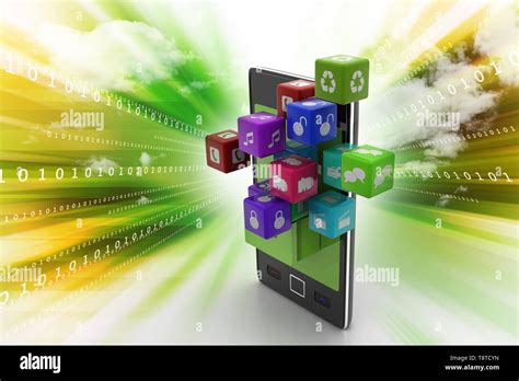 Application Icon Concept Stock Photo Alamy