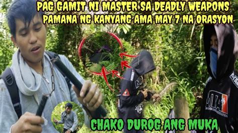 DAMIT NG AMA AT DEADLY WEAPONS GAMIT NA NI MASTER APO UBOS ANG KALABAN