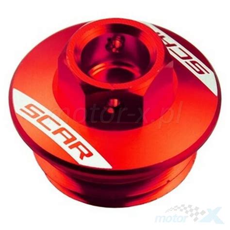 Korek Wlewu Oleju Czerwony Scar Racing Ofp Motor X Pl Sklep