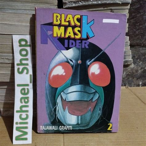 Jual Komik Black Mask Rider Nomer 2 Rajawali Grafiti Langka Shopee