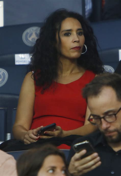 Photo Aïda Touihri dans les tribunes du parc des princes lors du