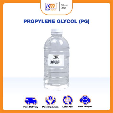 Jual Pure Propylene Glycol Glicol 500ml Murni PG USP Food Cosmetic