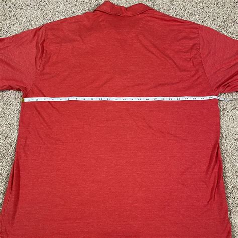 Orvis Polo Shirt 1 4 Zip Red Short Sleeve Size Xl Poly Cotton Blend Ebay