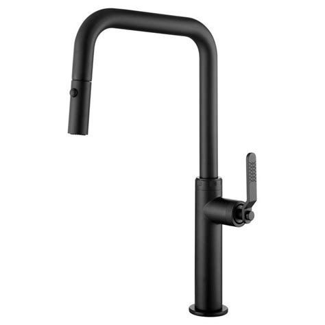 Grifo extraíble de cocina Niza Imex NEGRO MATE GCE027 NG