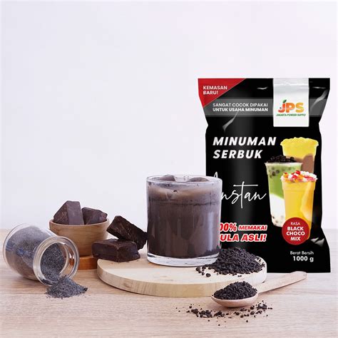 Jual Powder Drink Jps Bubuk Minuman Rasa Black Choco Mix Kg Shopee