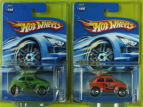 Hot Wheels Baja Bug Orange Green New In Blister Protector Lot Etsy