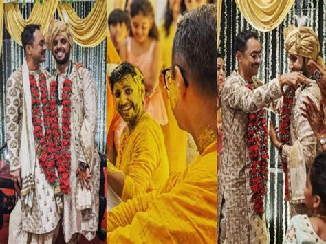 Gay Couple From Kolkata Made Their Relationship Official Ties The Knot In An Intimate Ceremony