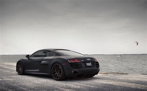 Матовый Audi R8 обои для рабочего стола, картинки и фото - RabStol.net