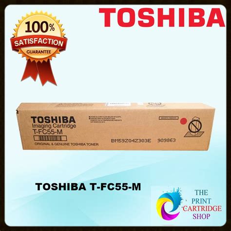 New Genuine Toshiba T FC55 M Magenta Toner Cartridge 5520ct 6520ct