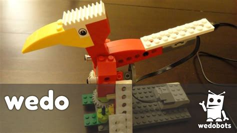 Wedobots Flying Bird 1 With Lego® Wedo™ Bricks Youtube