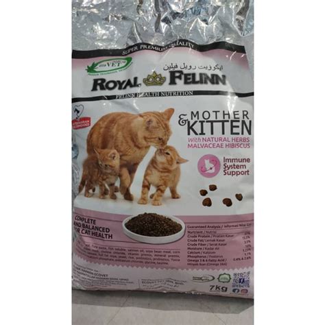 ROYAL RELINE MAKANAN KUCING 100 HALAL ECOVET ROYAL FELINN MOTHER