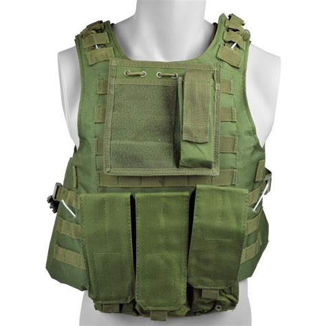 Royal Tactical Vest Olive Drab Vt 1104v Jolly Softair