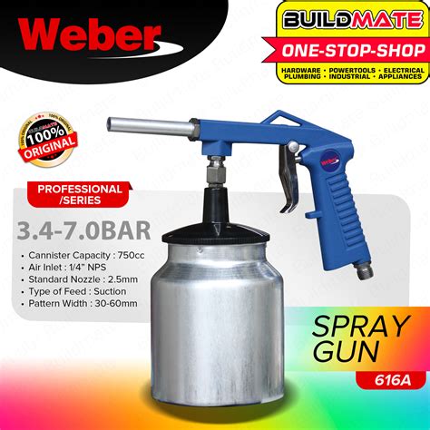 Weber Air Undercoating Suction Rust Proofing Automotive Paint Spray