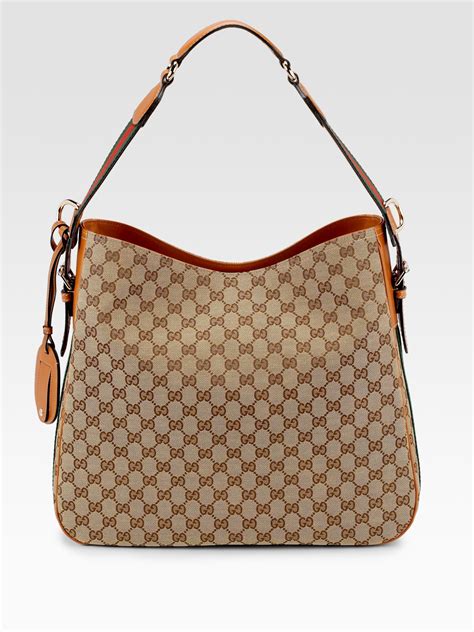 Gucci Heritage Medium Shoulder Bag In Beige Beige Ebony Tobacco Lyst