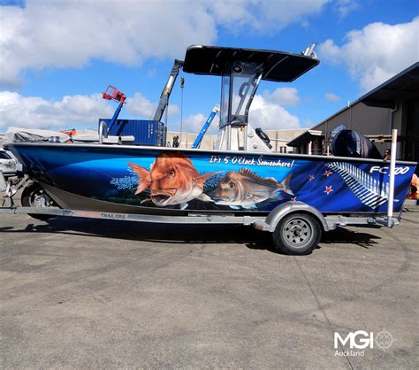 Boat Wrapping Vs Painting Marine Graphics Ink