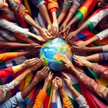 Premium Photo | A diverse group of people from different cultures ... 