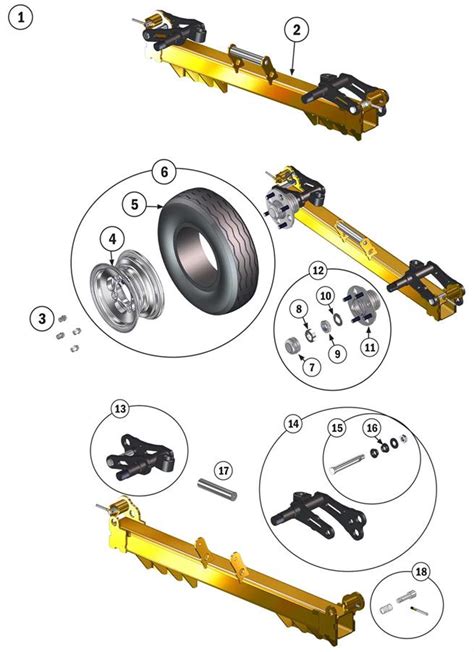 XL-SD-Series Dolly Replacement Parts