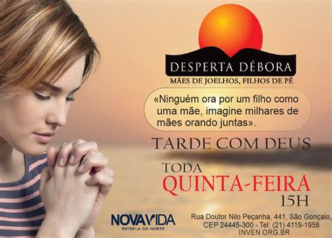 Tarde Deus Toda Quinta IGREJA NOVA VIDA ESTRELA DO NORTE INVEN