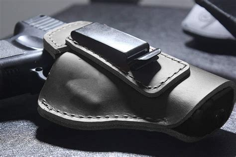 Tactical Concealed Carry Universal Leather Gun Holster Iwb Pistol