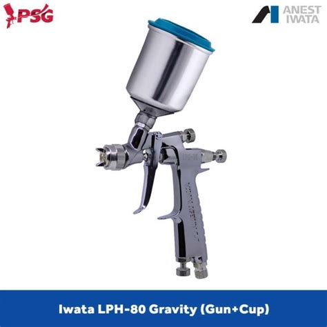 Promo Anest Iwata Spray Gun Lph 80 102 G Pcg 2d 1 Komplit Dengan