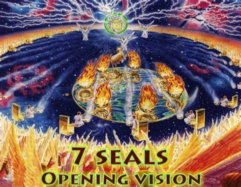 Seven Seals Opening Vision Lamb Opens Scroll Revelation Chapter Four