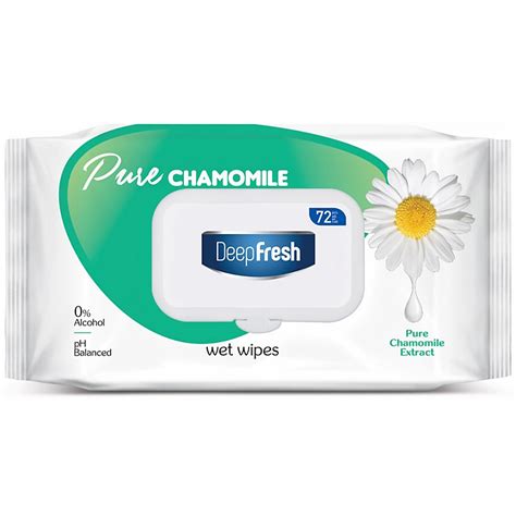 Buy Deep Fresh Pure Chamomile Wipes 72s Online In Singapore Ishopchangi