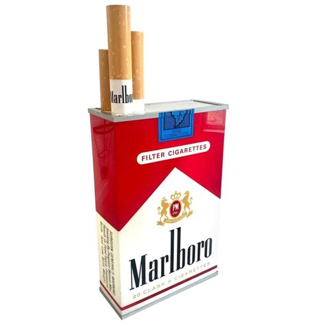 Marlboro Lights Cigarette Box