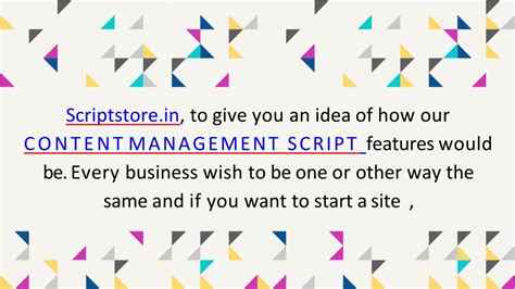 Ppt Best Readymade Cms Clone Script Scriptstore In Powerpoint