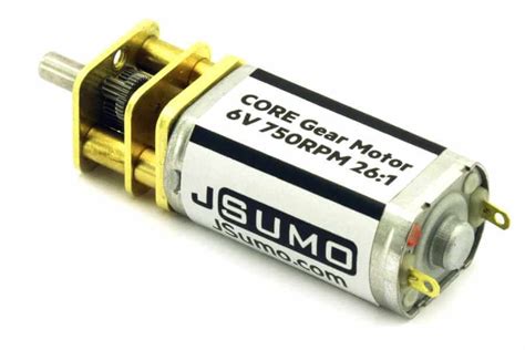 Core Dc Motor V Rpm Dc Gear Motors Jsumo Jsumo