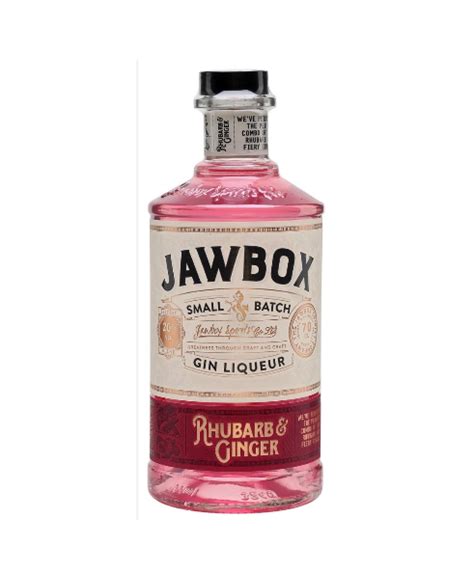 Jawbox Rhubarb And Ginger Gin Liqueur 700ml Australian Liquor Suppliers