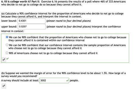 Solved Is College Worth It Part Ii Exercise Chegg