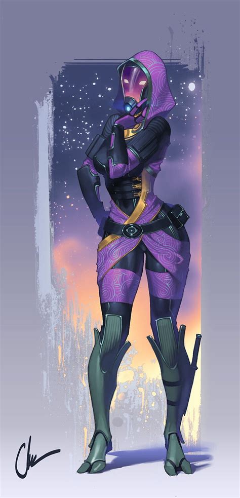 Tali Commission Chuck Art Mass Effect Tali Mass Effect Art Mass Effect