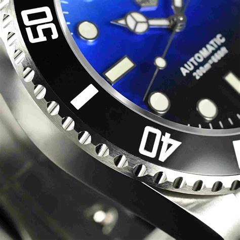 San Martin Sn G V Mop Submariner Water Ghost Automatic Stainless