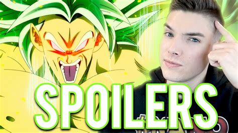 Dragon Ball Super Broly FULL Spoilers My Thoughts Reactions YouTube