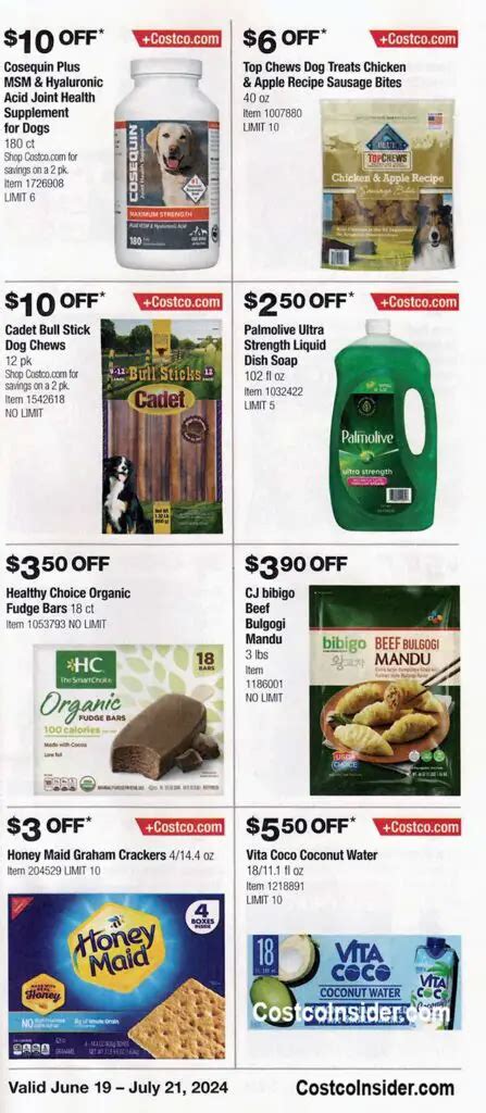 Costco July 2024 Coupon Book Costco Insider