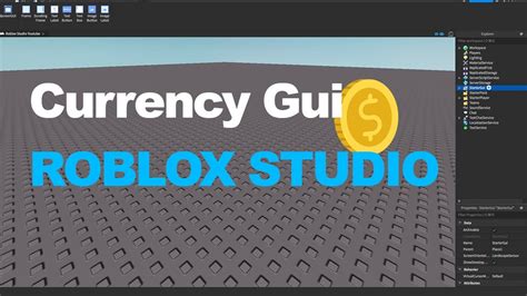 Roblox Studio How To Make A Currency GUI YouTube