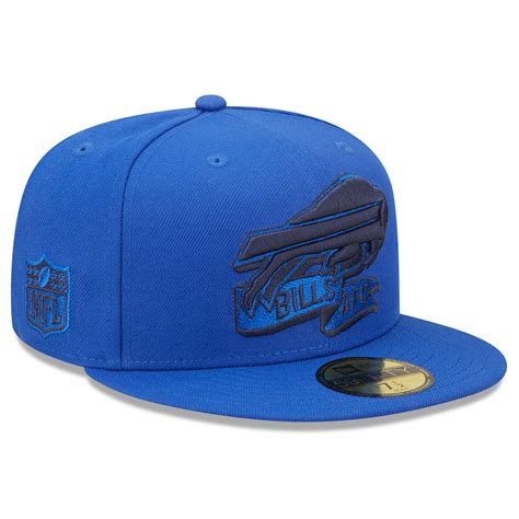 New Era Buffalo Bills Royal Blue Tonal 2022 Sideline 59fifty Fitted Ha