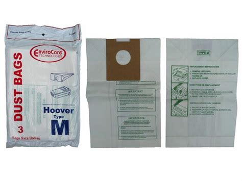 Hoover Dimension Canister Vacuum Cleaner Type M Paper Bags Ebay