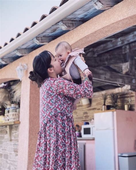 Photo Alizée et sa fille Maggy sur Instagram Purepeople