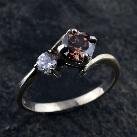 Zircon Ring - Etsy