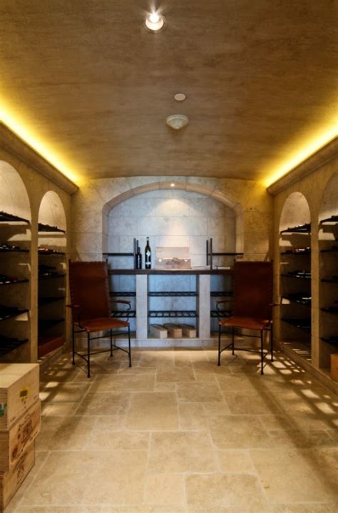 Vin De Garde Custom Modern Wine Cellar Designs Arches Modern Wine