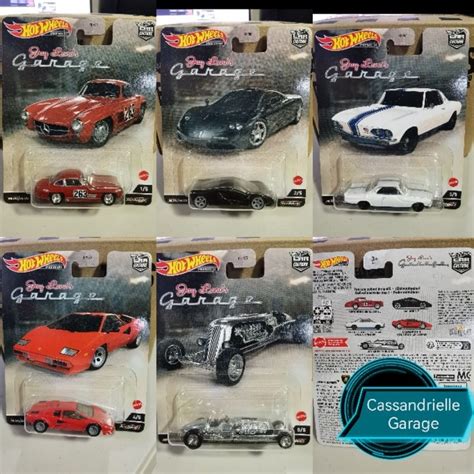 With Case Set Of Hot Wheels Car Culture Jay Leno S Garage