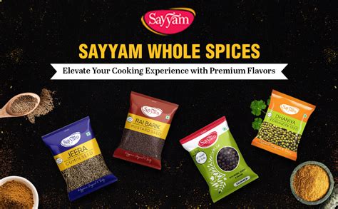 Sayyam Whole Spices Combo Pack Of Ajwain Carom Seeds Gm