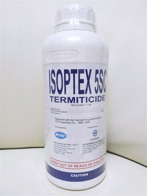 Isoptex 5sc Termiticide 5fipronil Lazada Ph