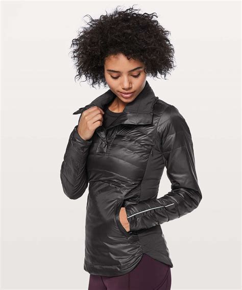 Lululemon Down For A Run Pullover Ii Black Lulu Fanatics