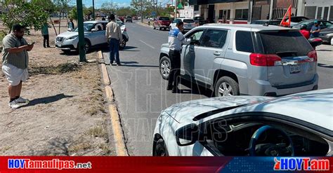 Hoy Tamaulipas Accidente En Tamaulipas Tres Lesionados Dejo Choque En