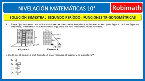 Razones trigonométricas Problema 3 YouTube