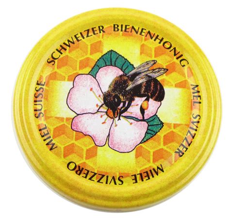 VSI Honigglasdeckel Blüte 82 mm Imkereibedarf Wespi