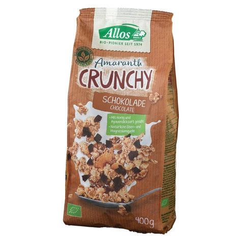 Allos Amaranth Crunchy Schokolade 400 G Shop Apotheke