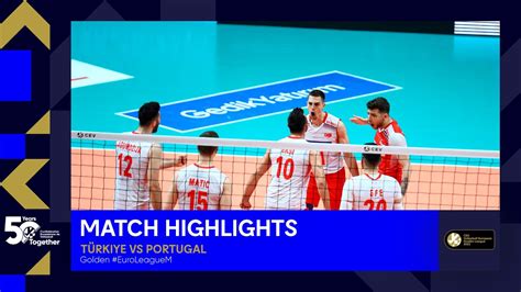 Highlights T Rkiye Vs Portugal I Cev Volleyball European Golden